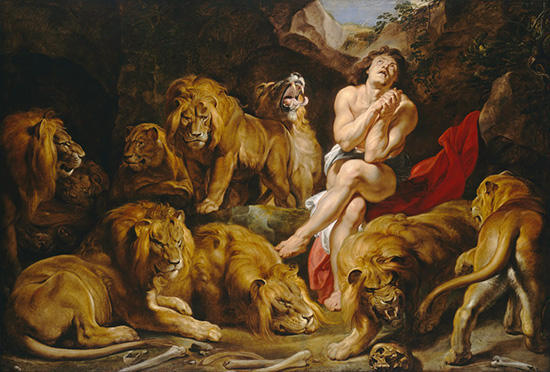 旧約聖書 | ダニエルとライオン（しし）