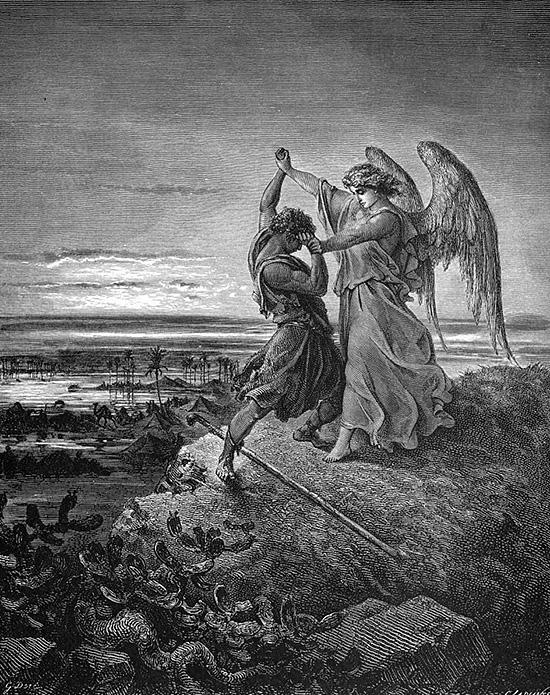 ヤコブと天使の戦い