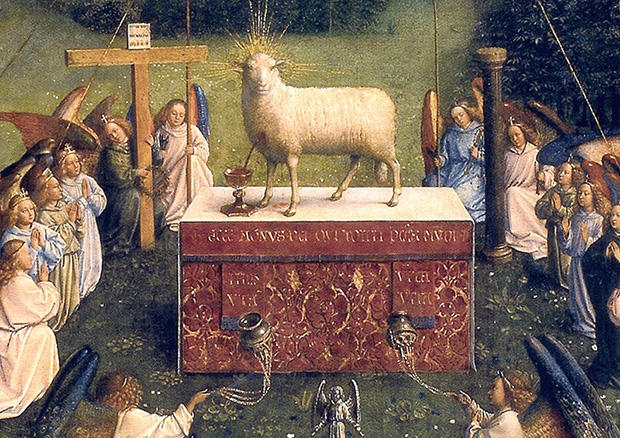 「ゲントの祭壇画」小羊