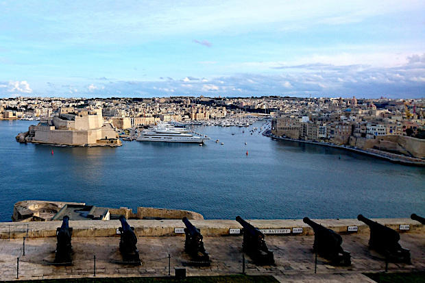 マルタのバレッタにあるパブリックガーデン