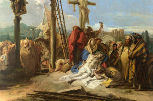 イエスの埋葬〜アリマタヤの金持ヨセフ、イエスのからだを引取る