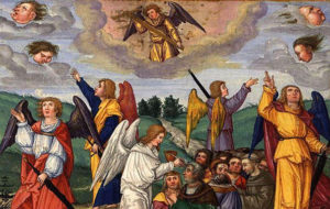 ⑦地の四隅に立つ四人の御使たち！十四万四千人と白衣の大群衆の正体とは？