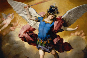 大天使ミカエルは、天使間戦争(アルマゲドン)を戦う!