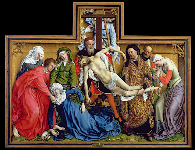 十字架から降ろされるイエス