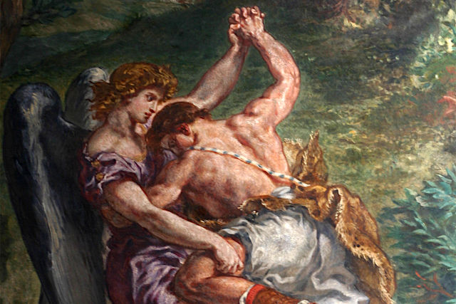 ヤコブと天使の格闘