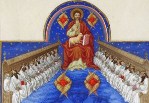 ④ 二十四の座と冠の長老たち──四つの生き物が囲む御座の光景