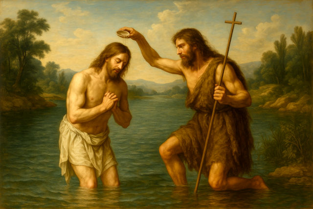 今日の聖人は聖ヨハネ（洗礼者ヨハネ）