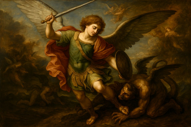 聖ミカエル「神と似た者」
