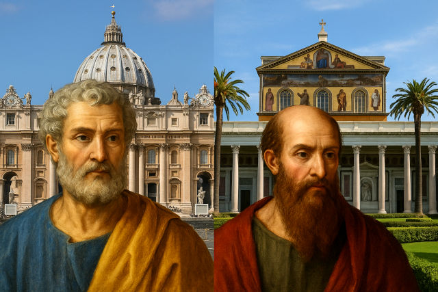 使徒聖ペトロ教会と使徒聖パウロ教会の献堂