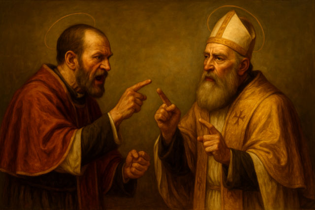 聖ポンチアノvs聖ヒッポリト