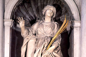 今日の聖人は聖ビビアナ｜理不尽な暴政に屈せず神を選んだローマの乙女［12月2日］