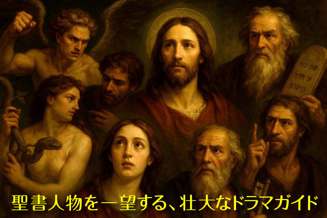 聖書人物を一望する、壮大なドラマガイド