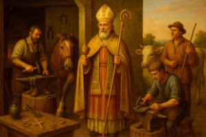 今日の聖人は聖エリジオ｜金細工師から司教へ歩み、財産を惜しまず与えた司教［12月1日］