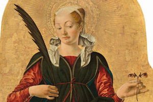 今日の聖人はシラクサの聖ルチア｜光の名を持ち目を守る信仰の乙女［12月13日］