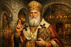 今日の聖人は聖ポルフィリオ司教｜異教の都ガザを変えた勇気の司教［2月26日］