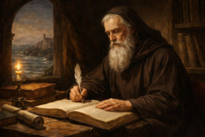 今日の聖人は聖ギルダス｜言葉で時代を目覚めさせたイングランドの隠修士［1月29日］