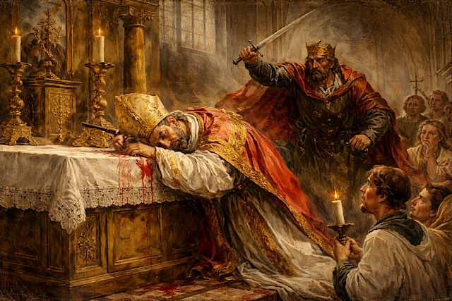 聖スタニスラウス殉教の瞬間